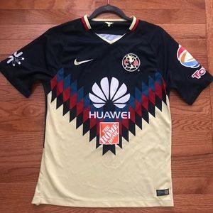 Nike Club America Home Jersey 2017/18 - Navy (M)
